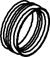 DAF 1738882 Flex Hose, exhaust system